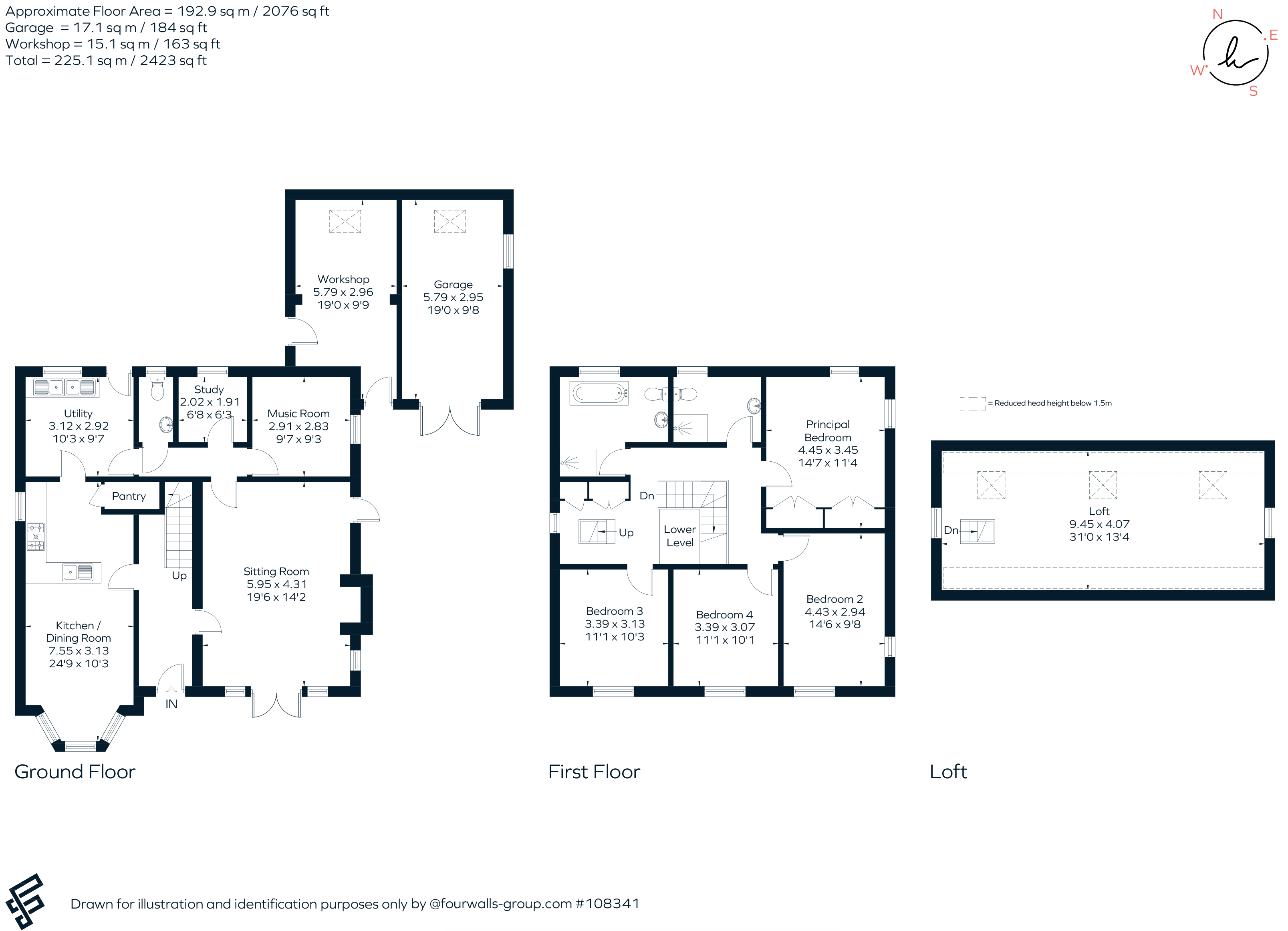 2A Beechfield, Newton Toney, Salisbury floorplan