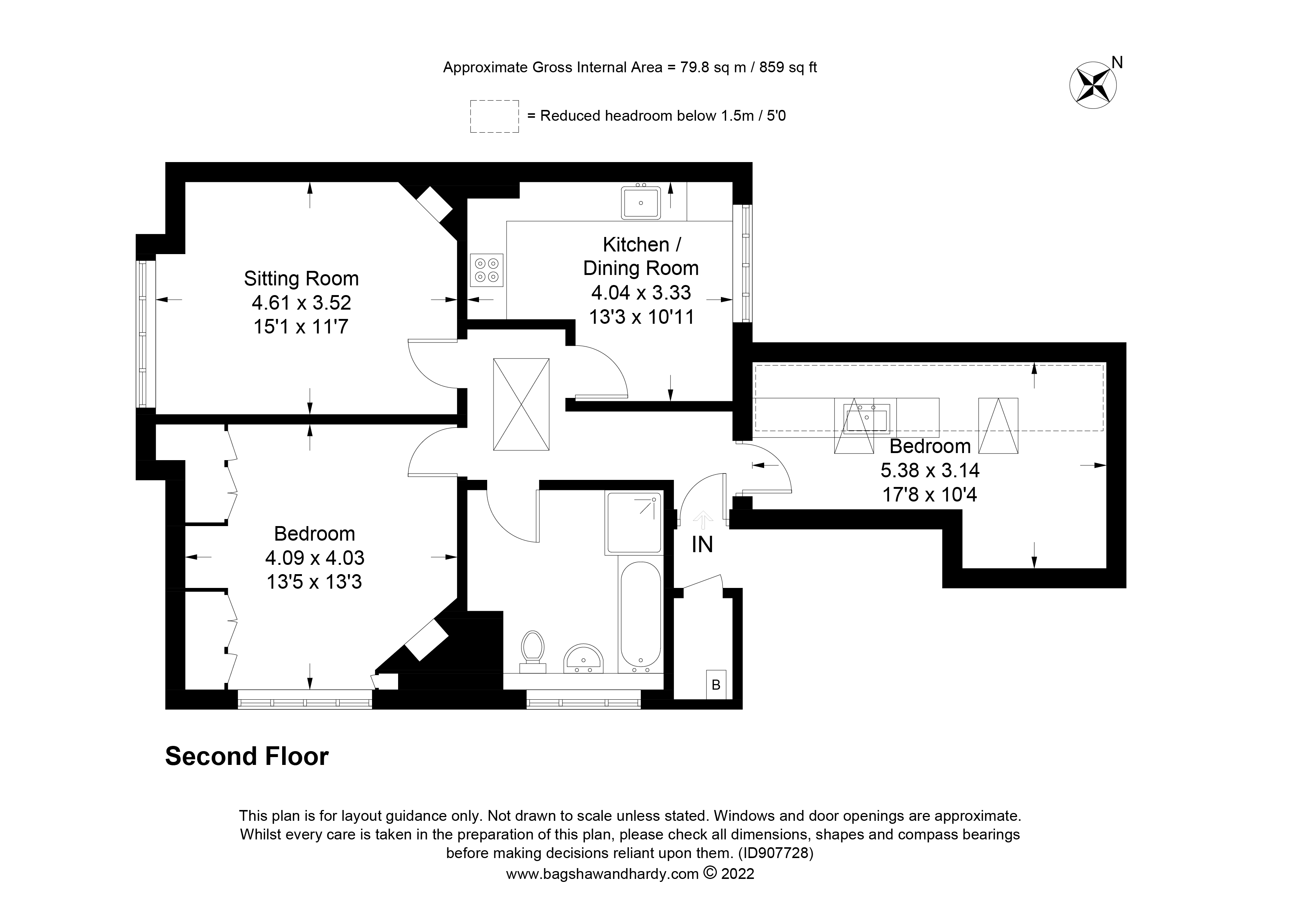 Gresham Road, Oxted, Surrey RH8, 2 bedroom flat for sale 62731691