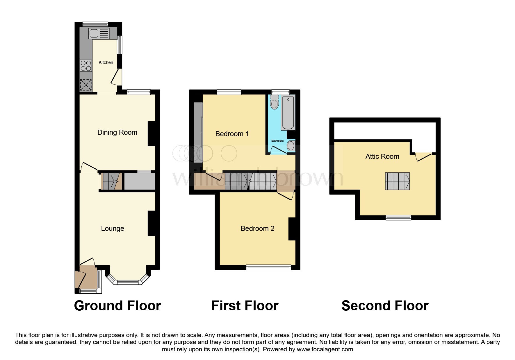 44, Brooke Street, Doncaster floorplan