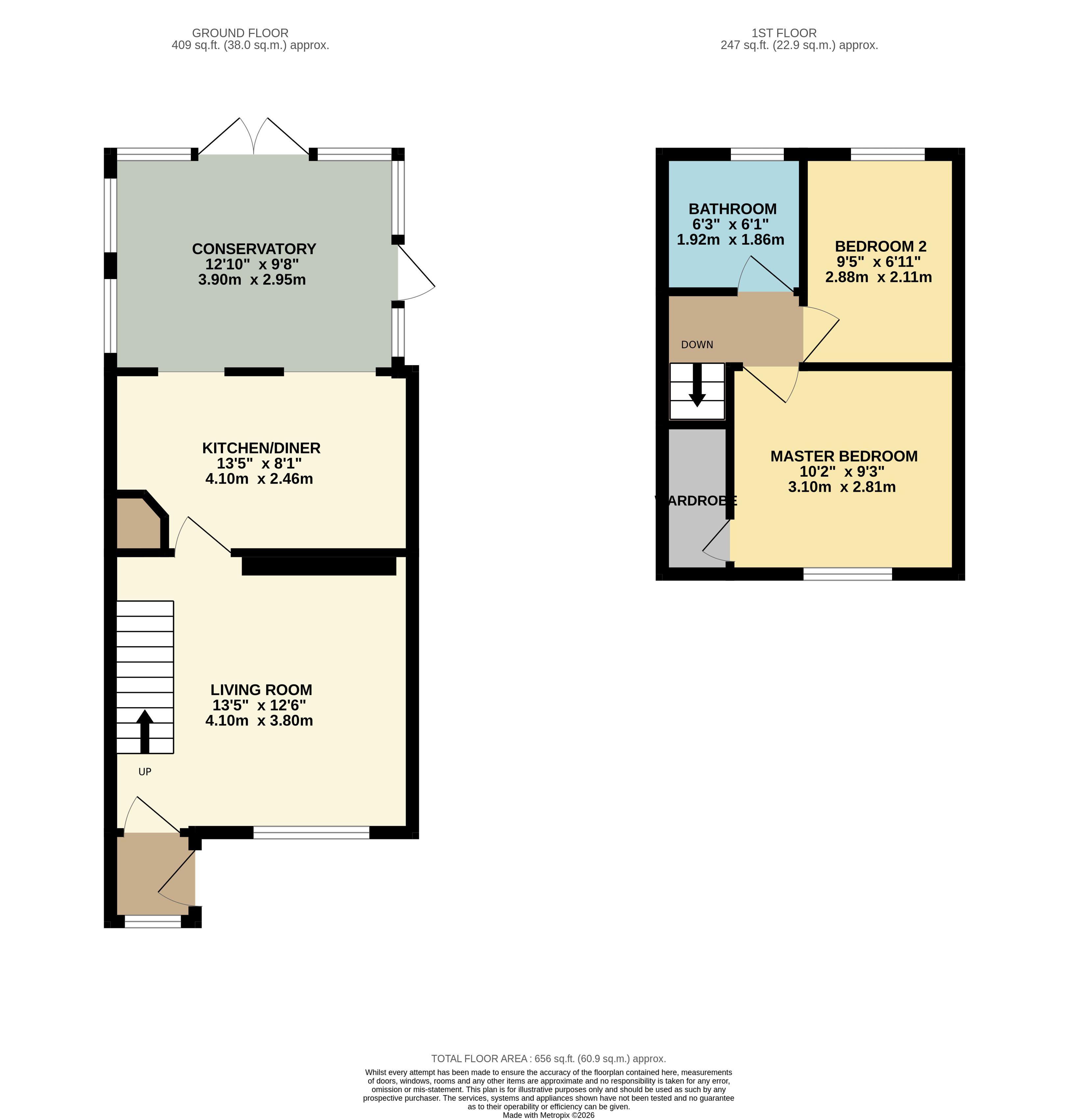 Mulberry Close, Rotherham floorplan
