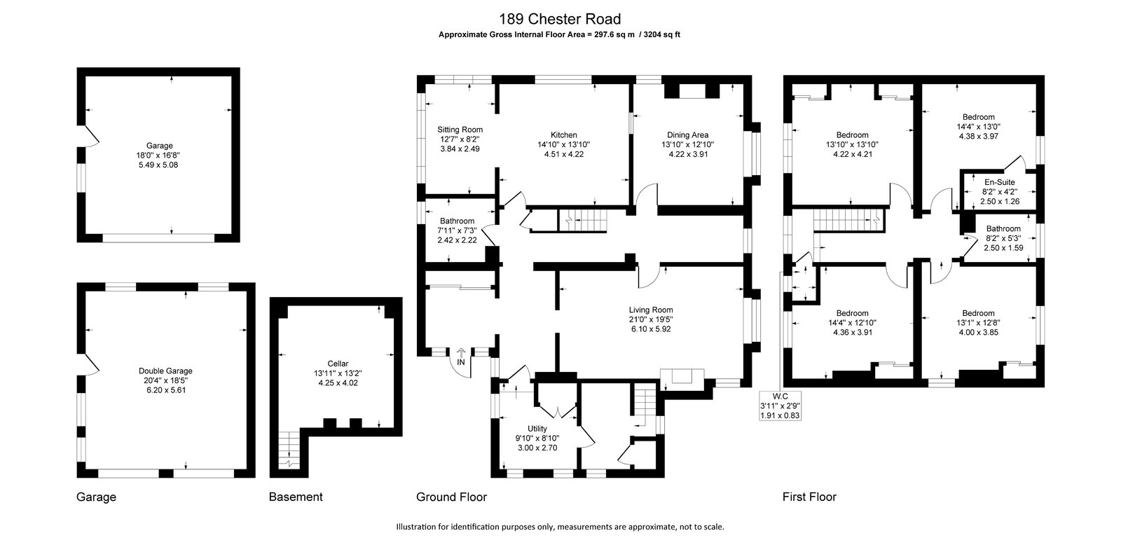 189, Chester Road, Warrington floorplan