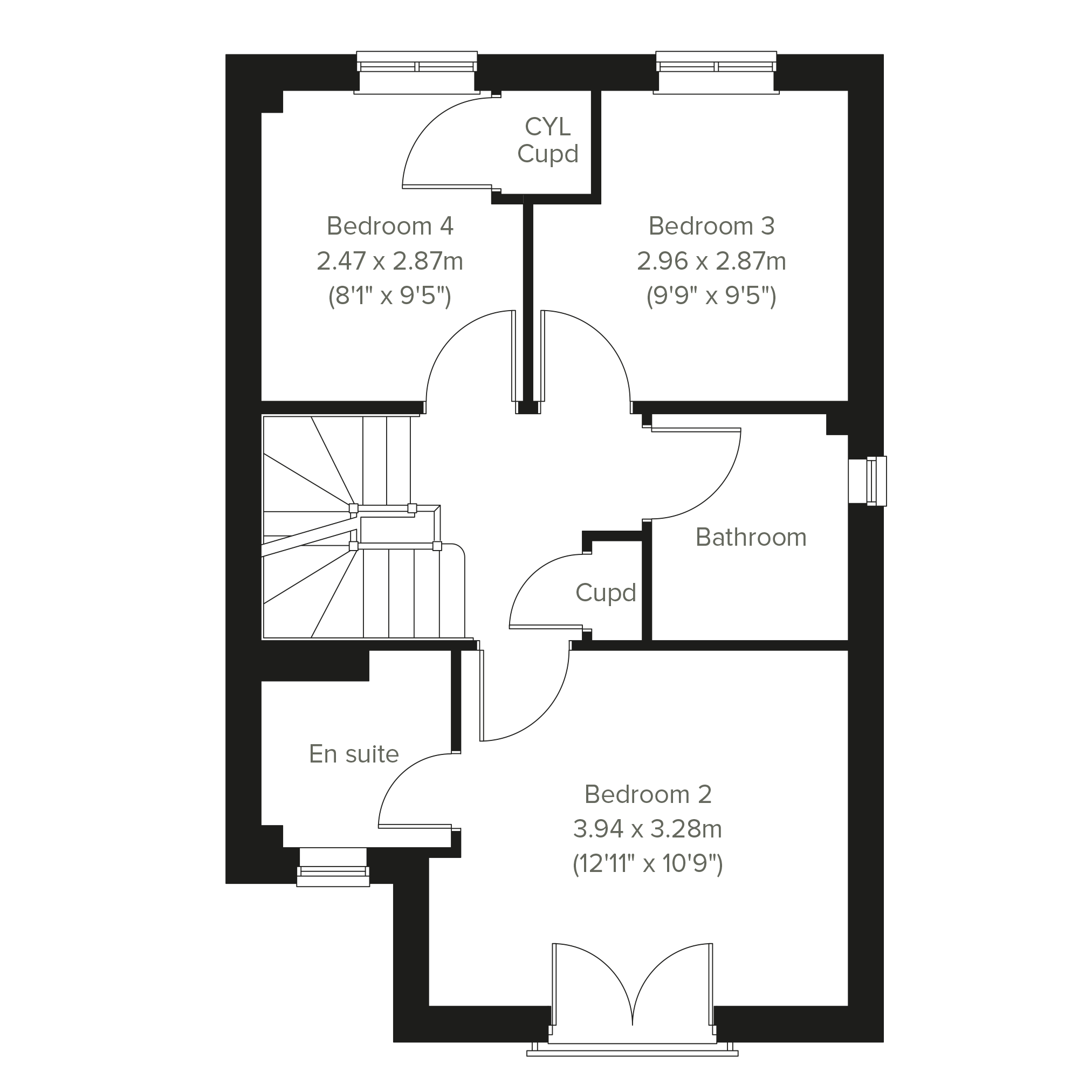 75, Kidderminster Road, Bewdley, Worcestershire floorplan