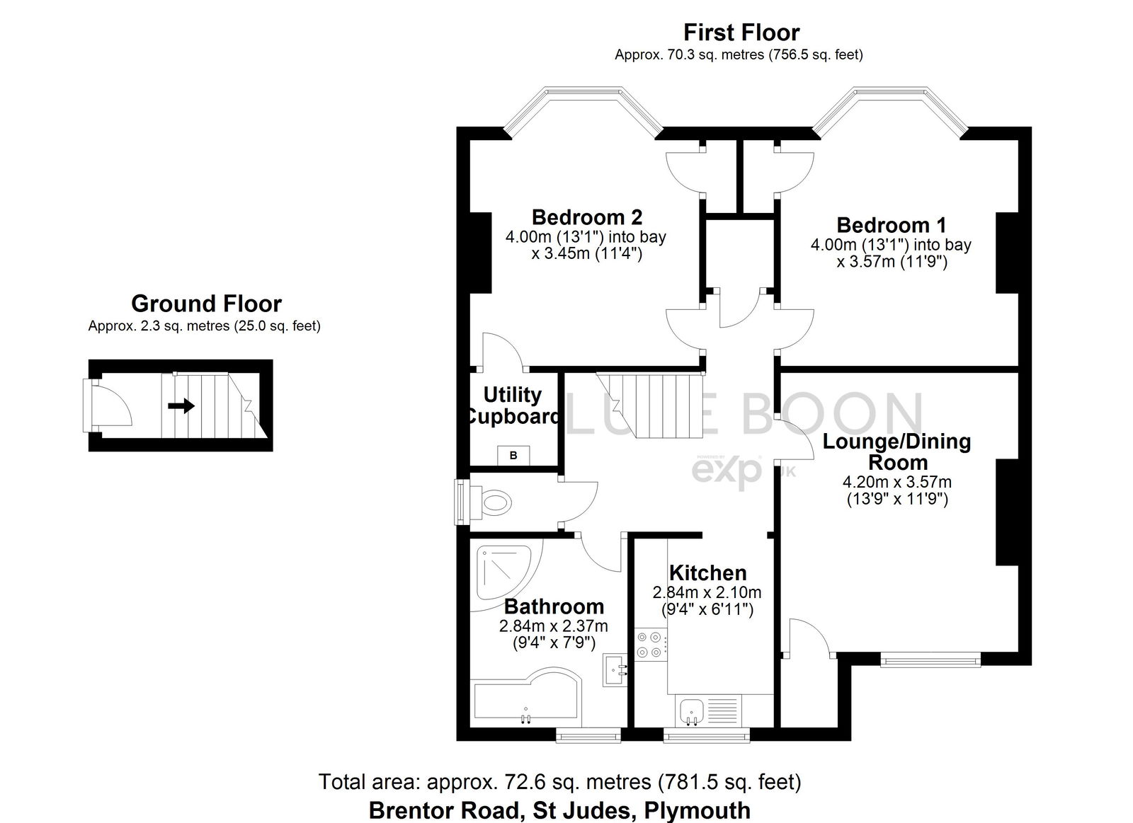 Brentor Road, St Judes PL4, 2 bedroom for sale 68645711