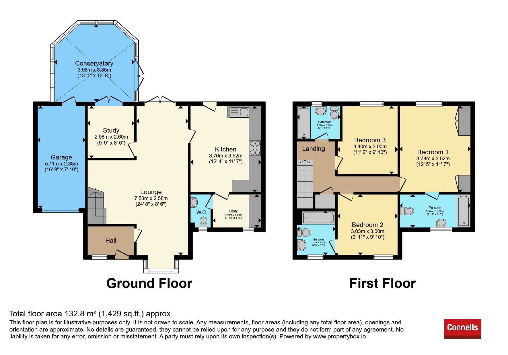 23, Hawks Way, Ashford floorplan
