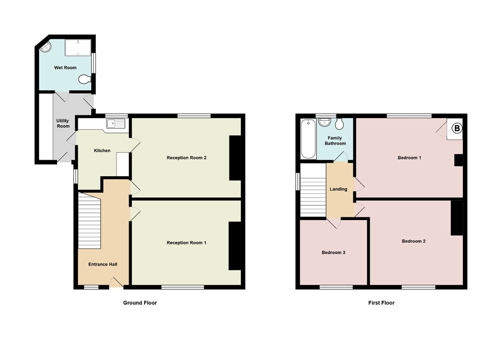 Onslow Terrace, Brynmenyn, Bridgend, Mid CF32, 3 bedroom semi