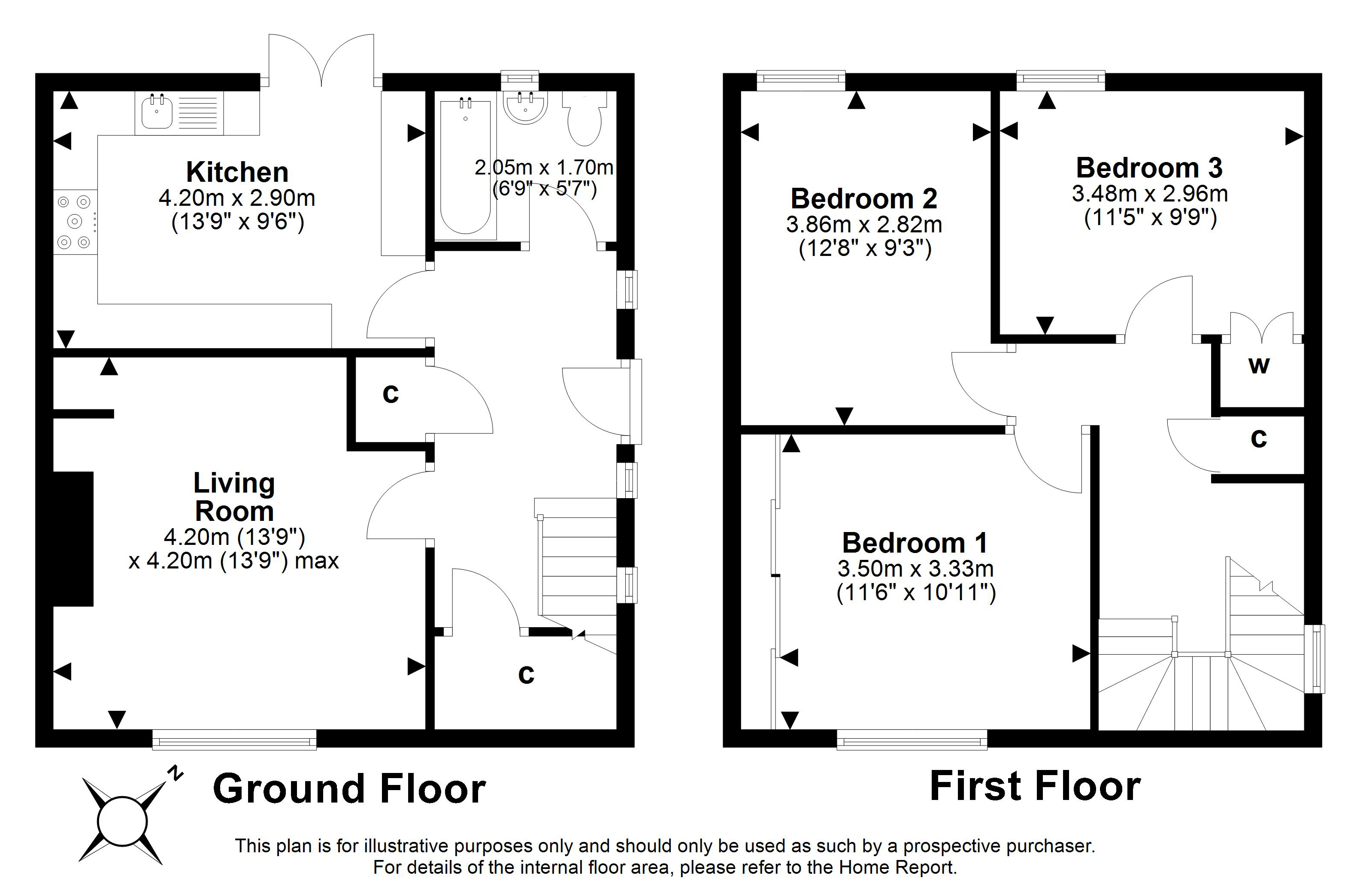 39, Dryden Avenue, LOANHEAD floorplan