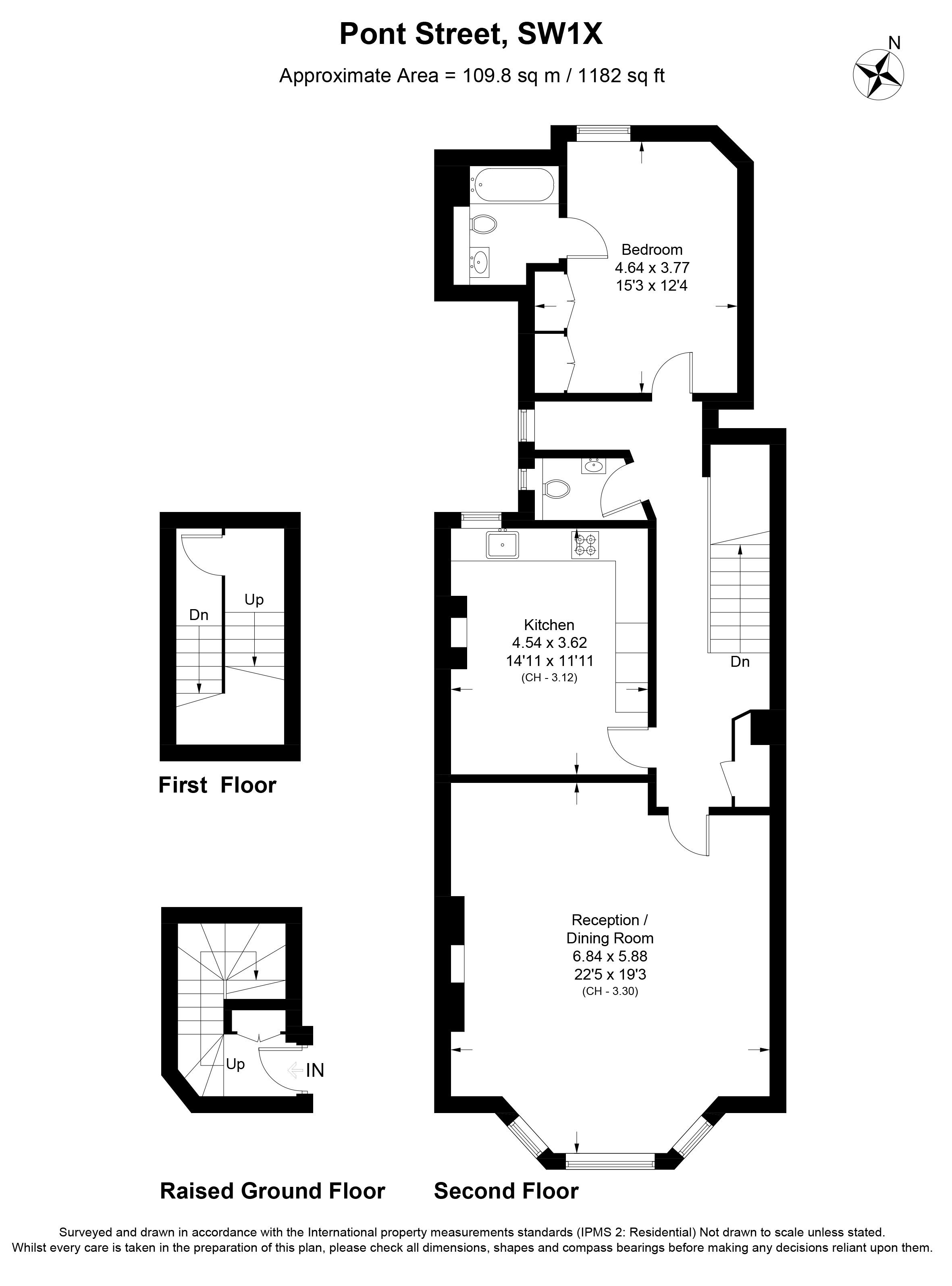 Pont Street, London floorplan