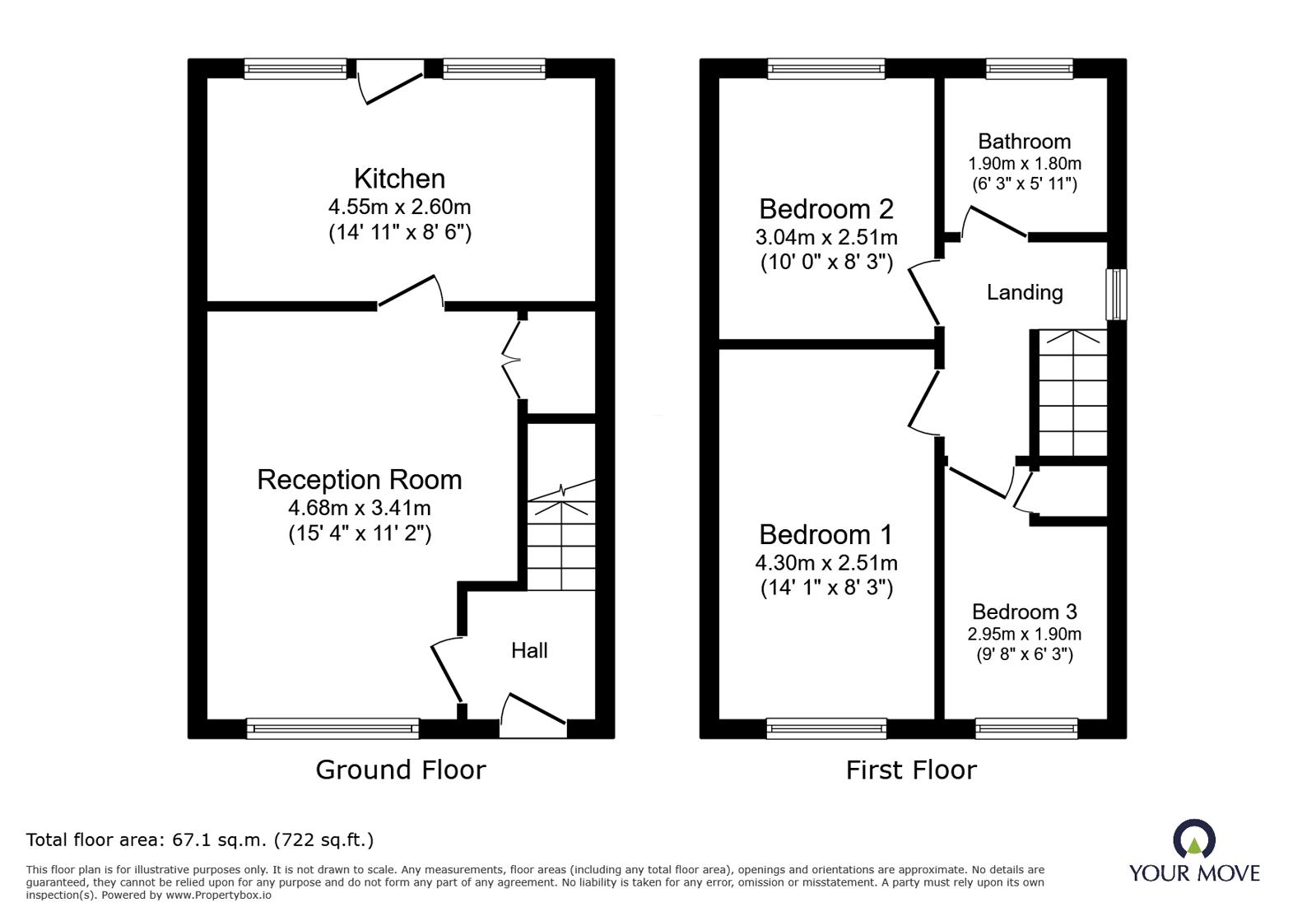 Lowell Drive, Stoke On Trent floorplan