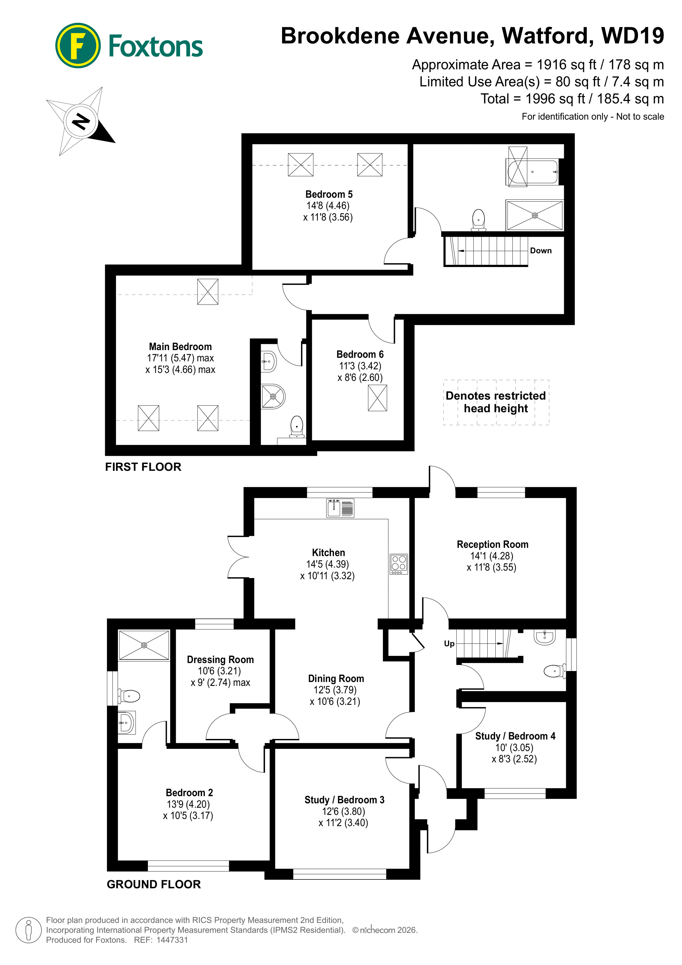 Brookdene Avenue, Bushey floorplan