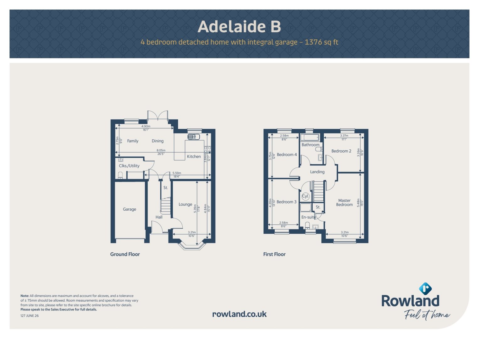 Plot 9 Pavilion View, Stanifield Lane, Preston floorplan