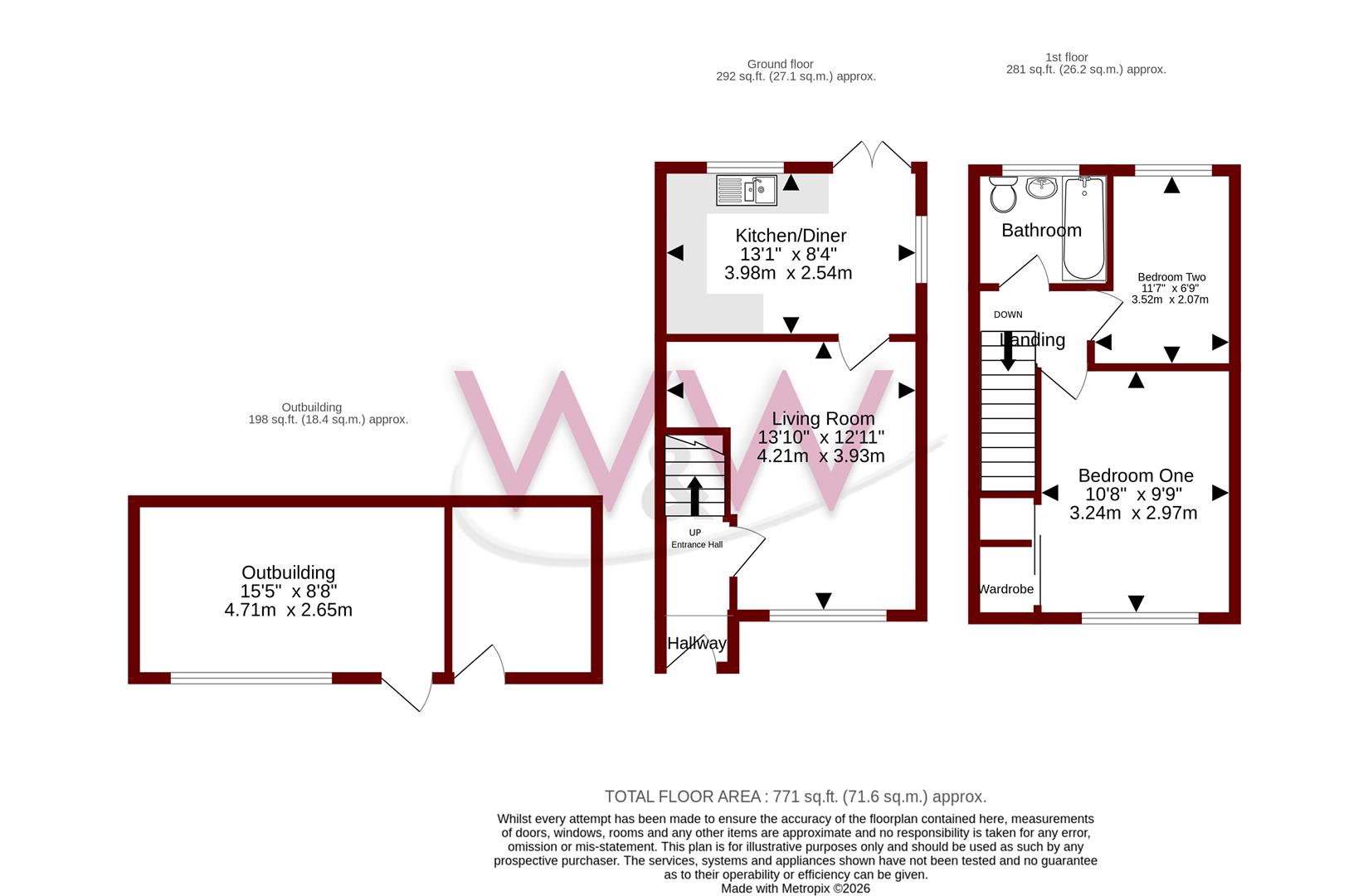8, Stable Close, Titchfield Common floorplan