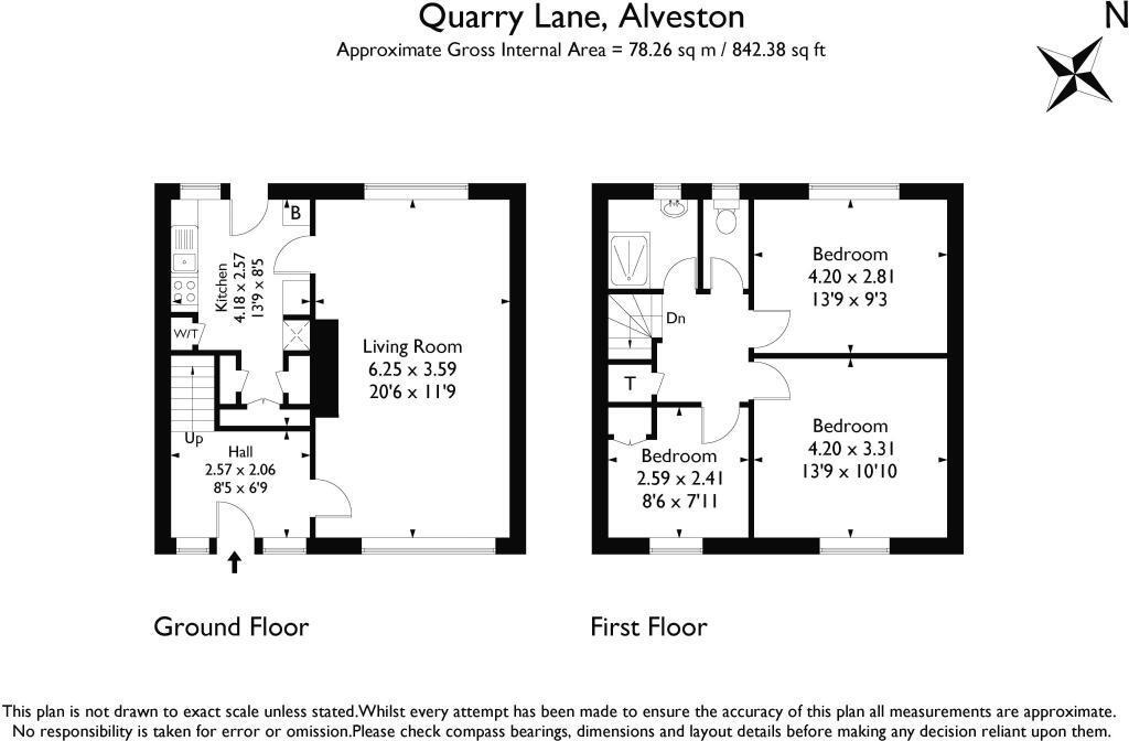 86, Quarry Road, Bristol floorplan