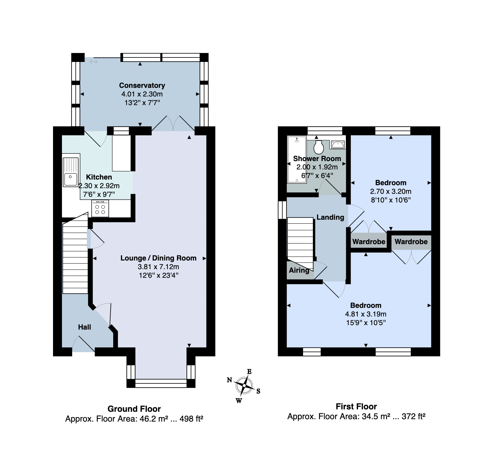 4, Shorland Close, Dawlish floorplan