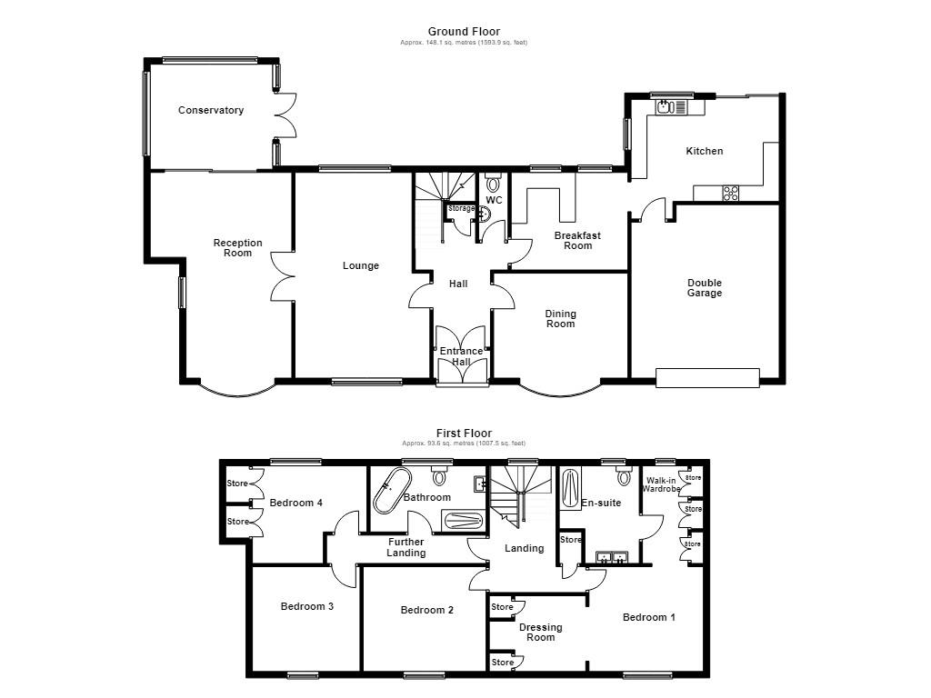 7, Winchester Close, Rochdale floorplan