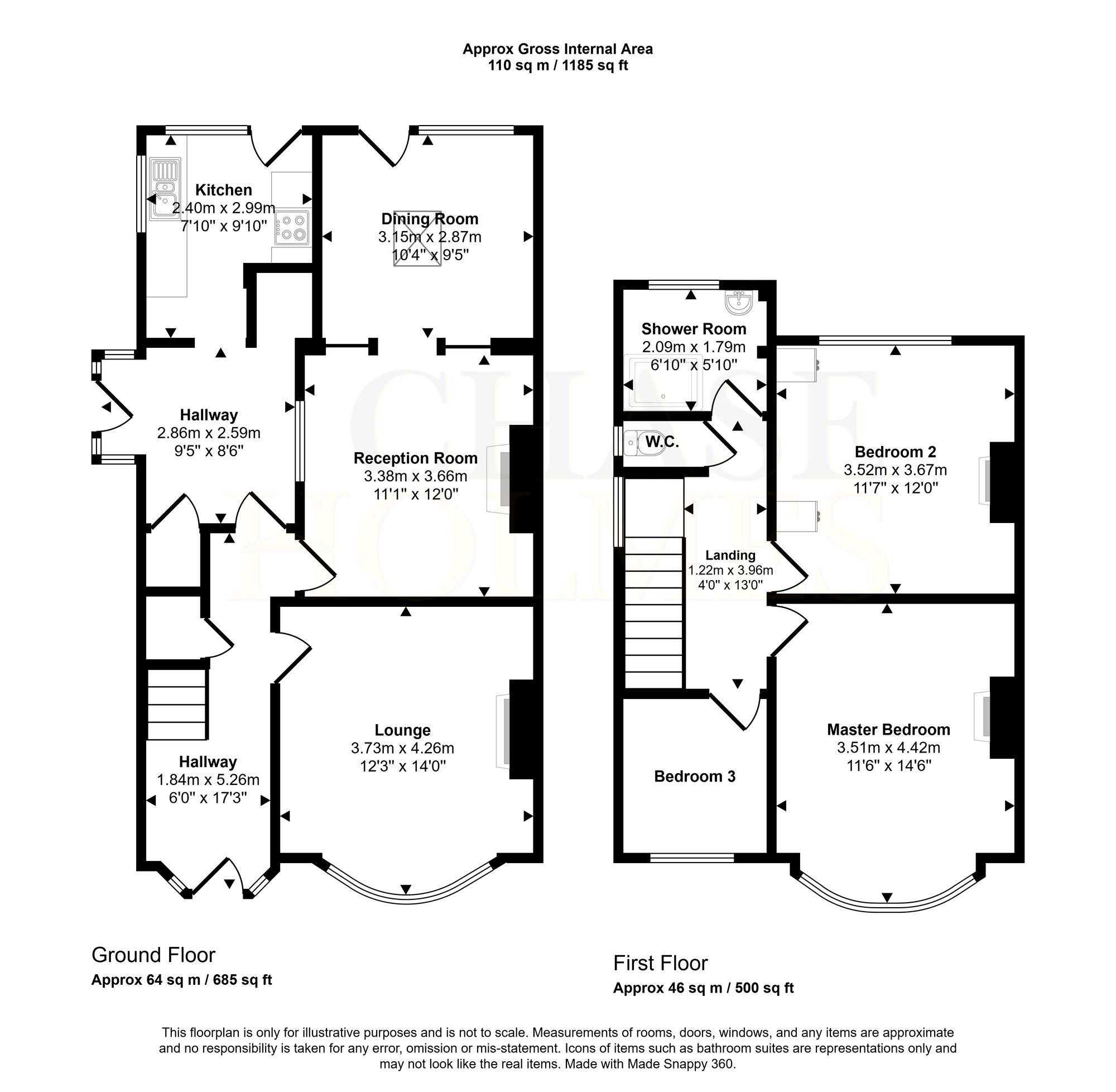 149 Victoria Road West, Hebburn floorplan