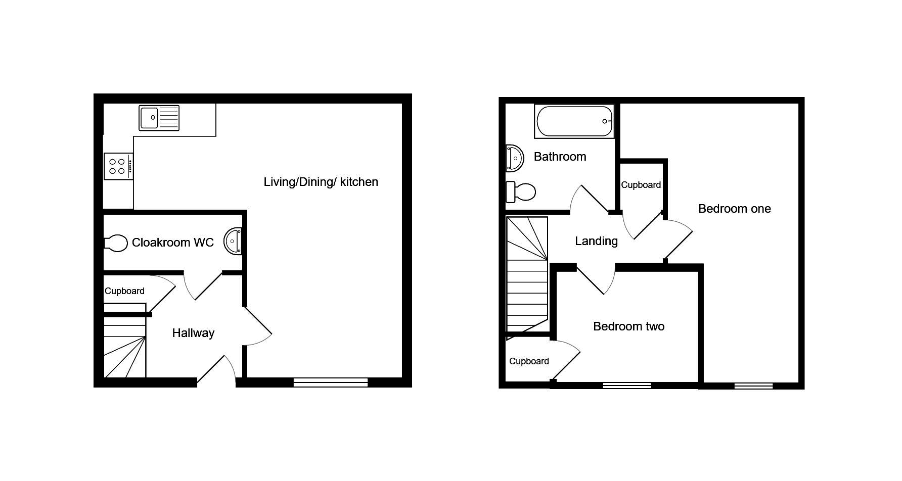 2 Bedrooms Semi-detached house for sale in Wingreen Way, Featherstone, Pontefract WF7