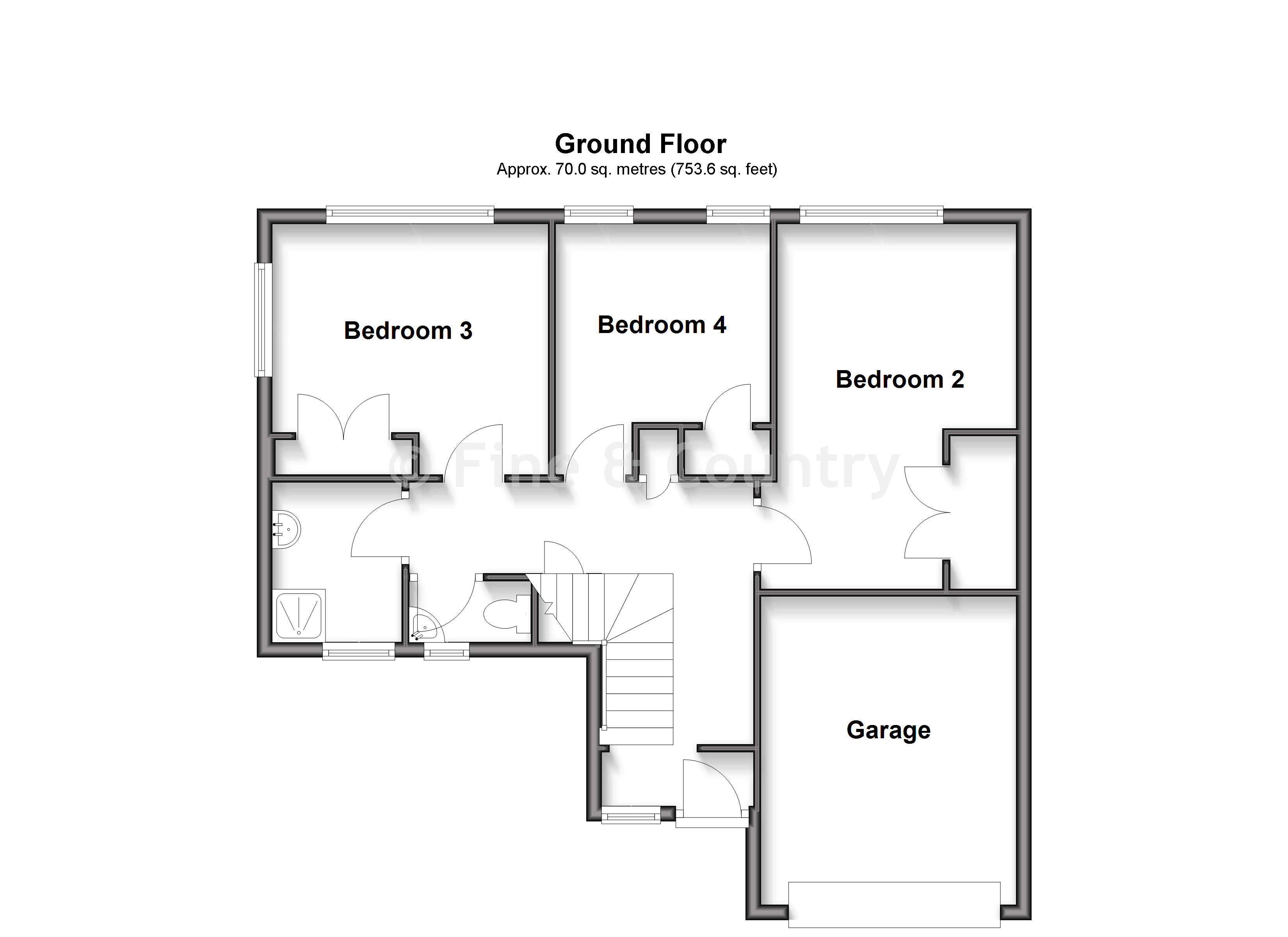 Western Lines, Steephill Road, Ventnor floorplan