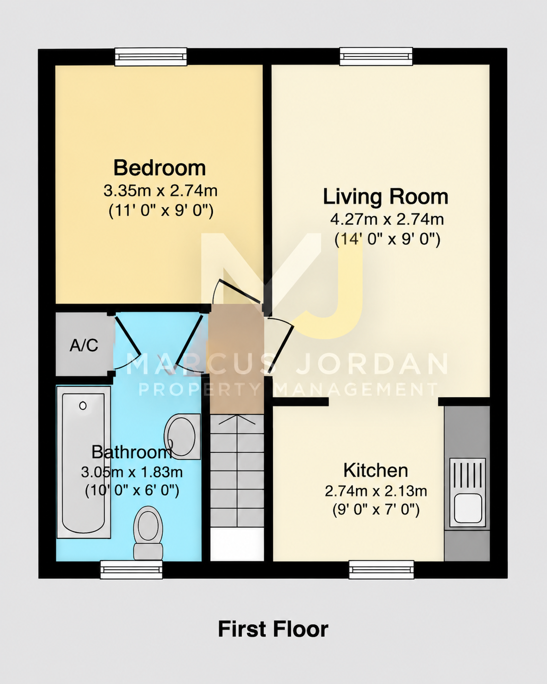 18a, Berrells Court, Olney floorplan