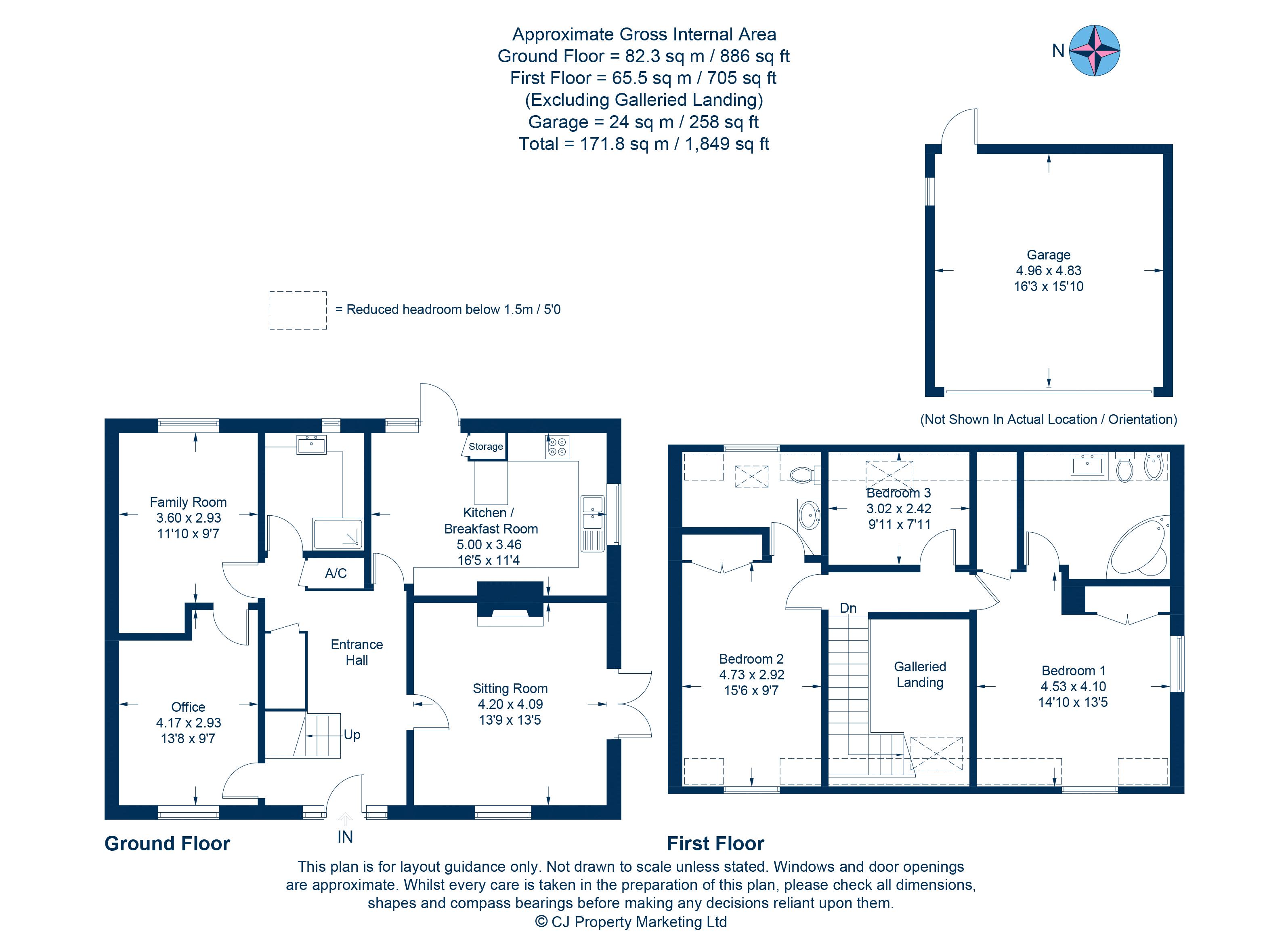 Caldecott Close, Abingdon OX14, 4 bedroom detached house for sale