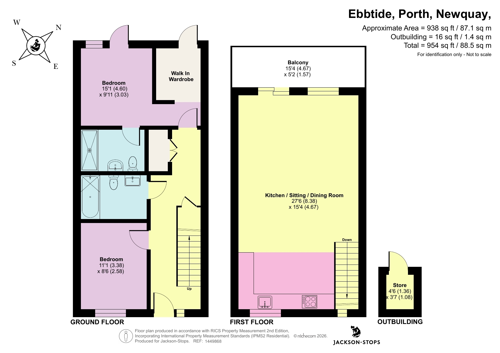 12 Ebbtide,, Lewarne Road, Cornwall floorplan