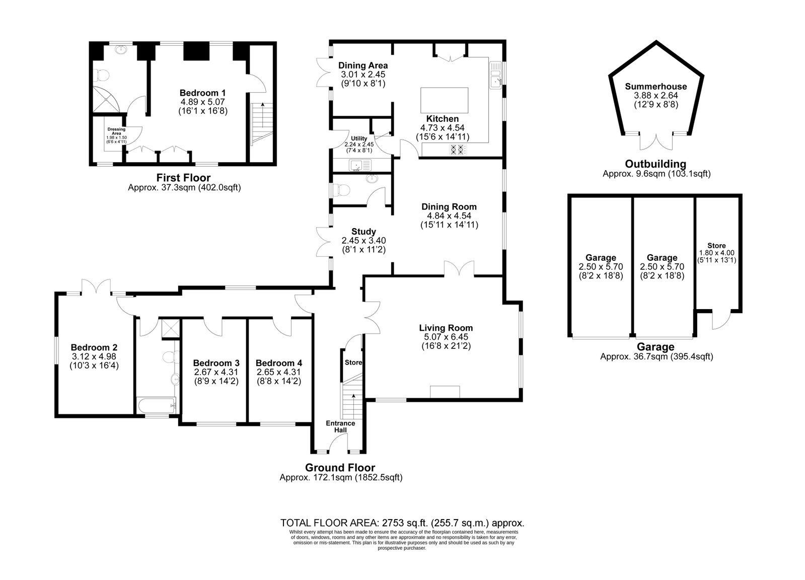 The Old School, Mashbury Road, Chelmsford floorplan