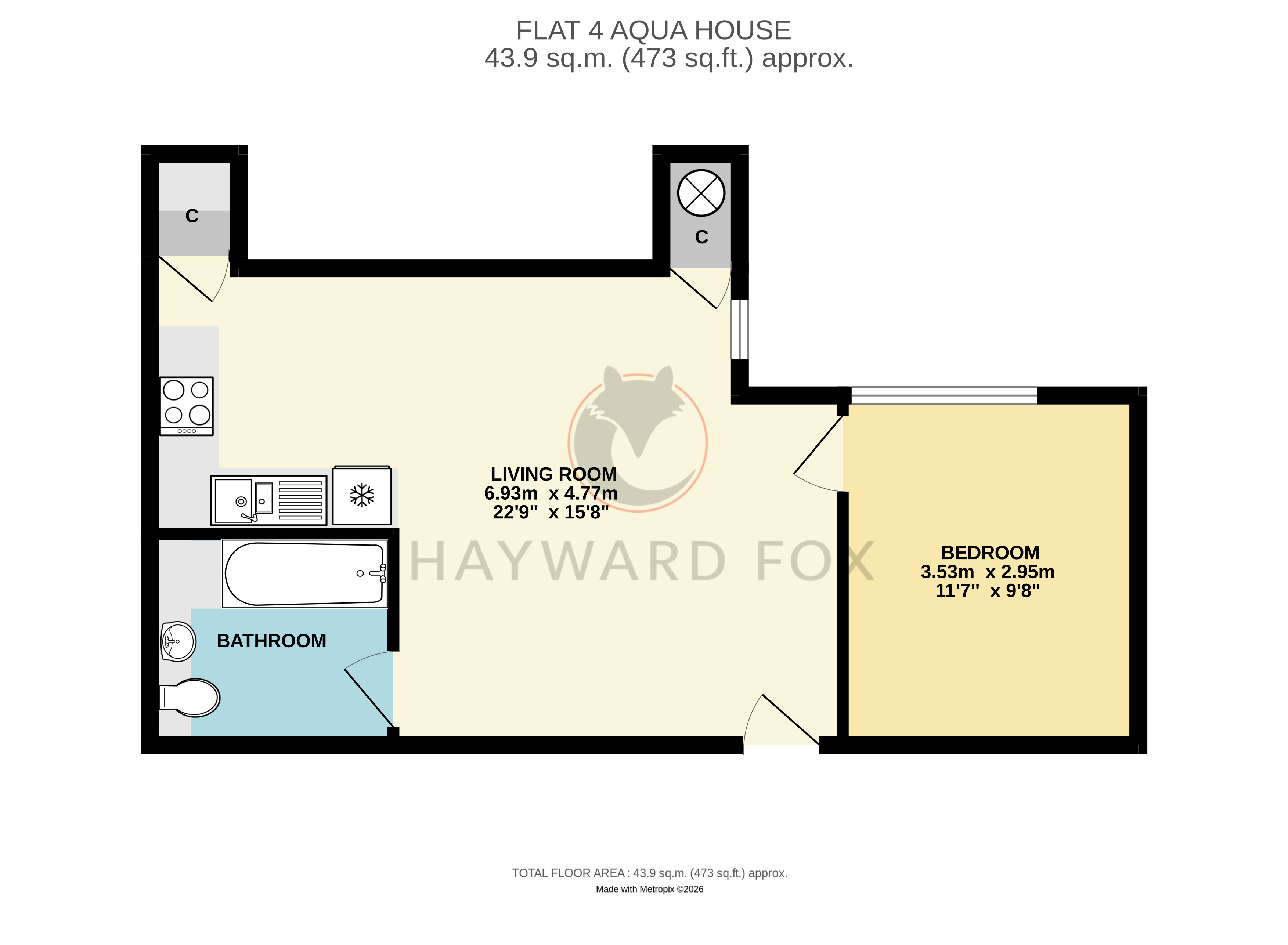 4, Aqua House, 2a, New Street, Hampshire floorplan