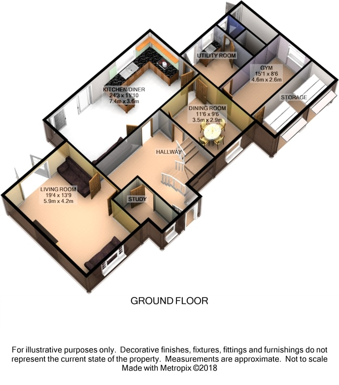 5 Bedrooms Detached house for sale in Acorn Bank, Garstang, Lancashire PR3