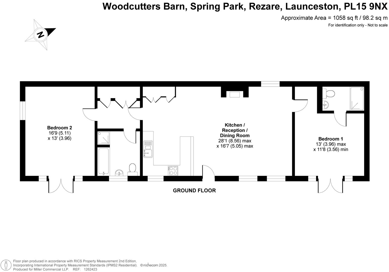 Resi, Spring Park, Rezare, Launceston floorplan