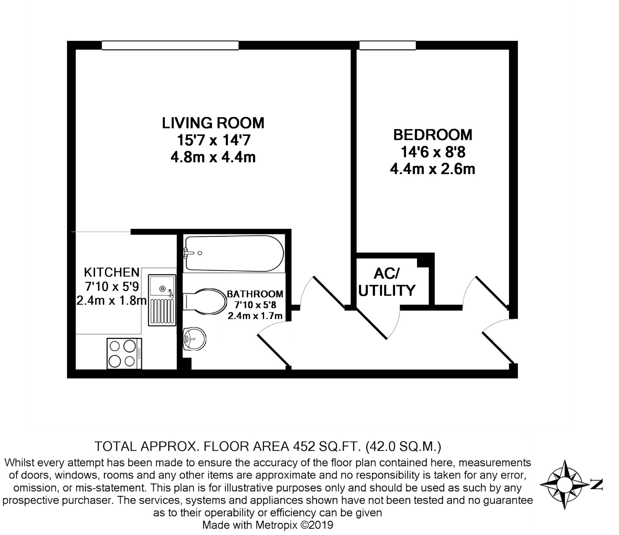 1 Bedrooms Flat to rent in Smithfield Apartments, City Centre, Sheffield S1