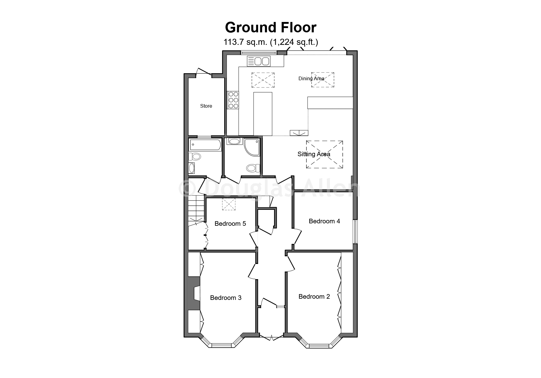 65, Crownhill Road, Woodford Green floorplan