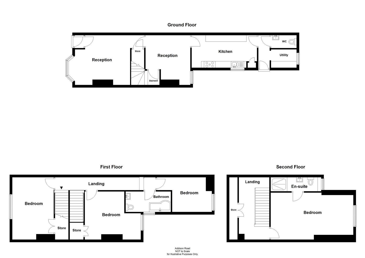 83, Addison Road, Birmingham floorplan