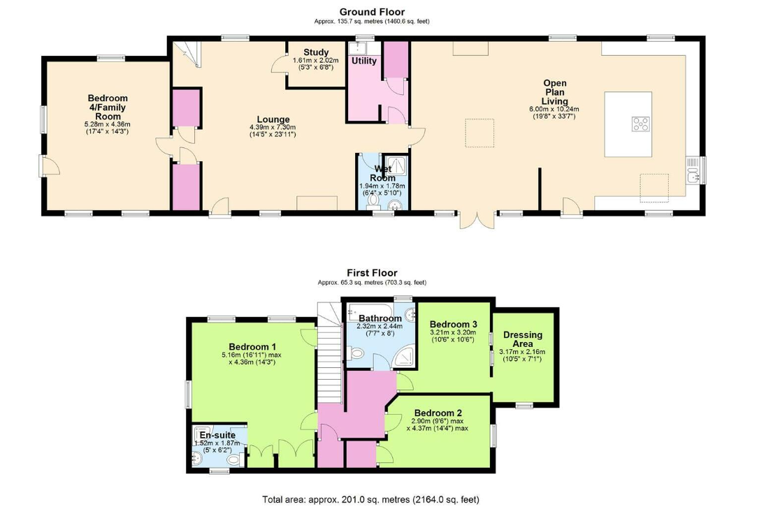 Penylan Barn, Oswestry floorplan