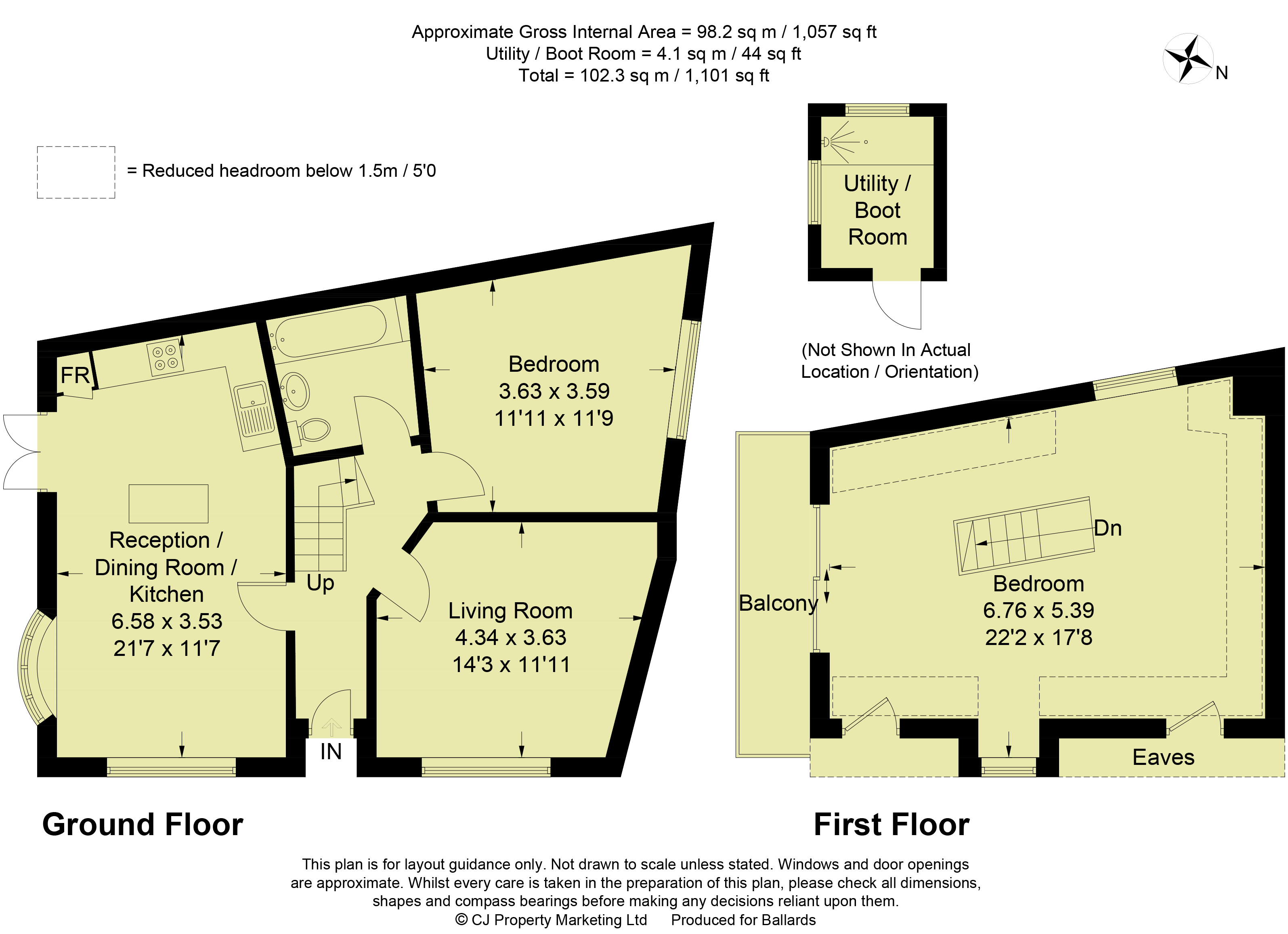 Hill Cottage,, Henley Road, Marlow floorplan