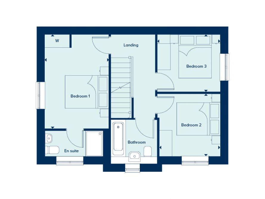 "The Chesham" at Curbridge, Botley, Southampton SO30, 3 bedroom