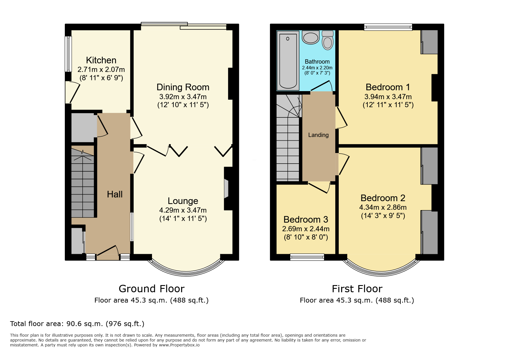 24 Avon Road, Leicester floorplan