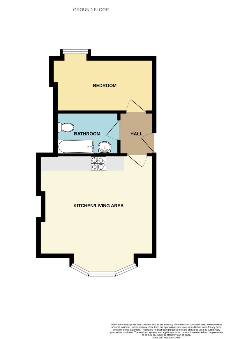 Flat 1 247 Lipson Road, Plymouth floorplan