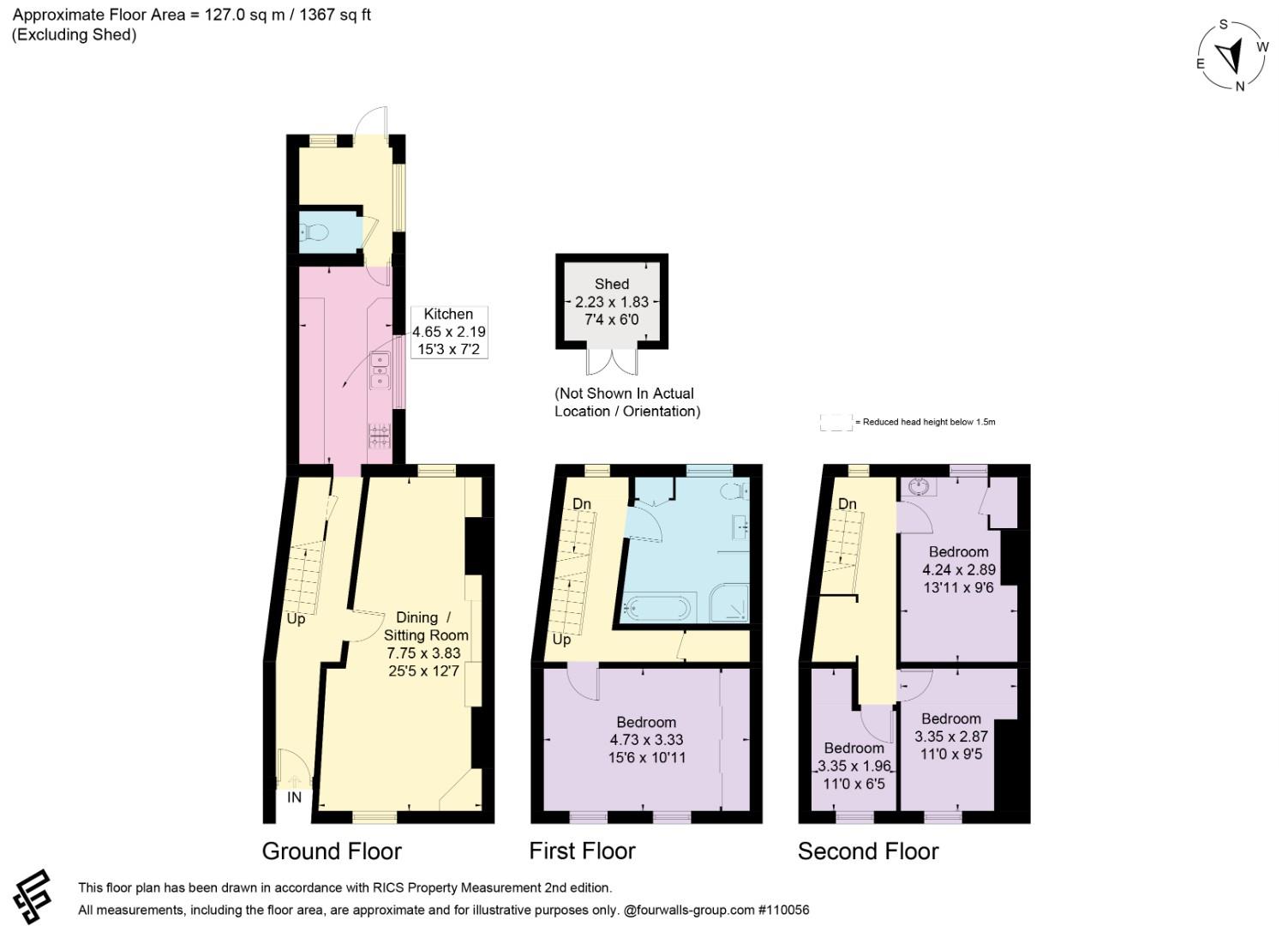 13, Park Street, Salisbury floorplan