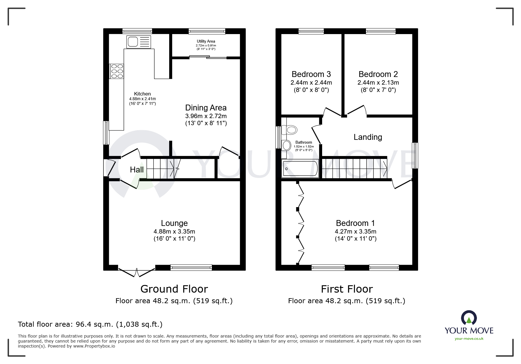 7, Forest Gardens, Kirkby-in-Ashfield floorplan