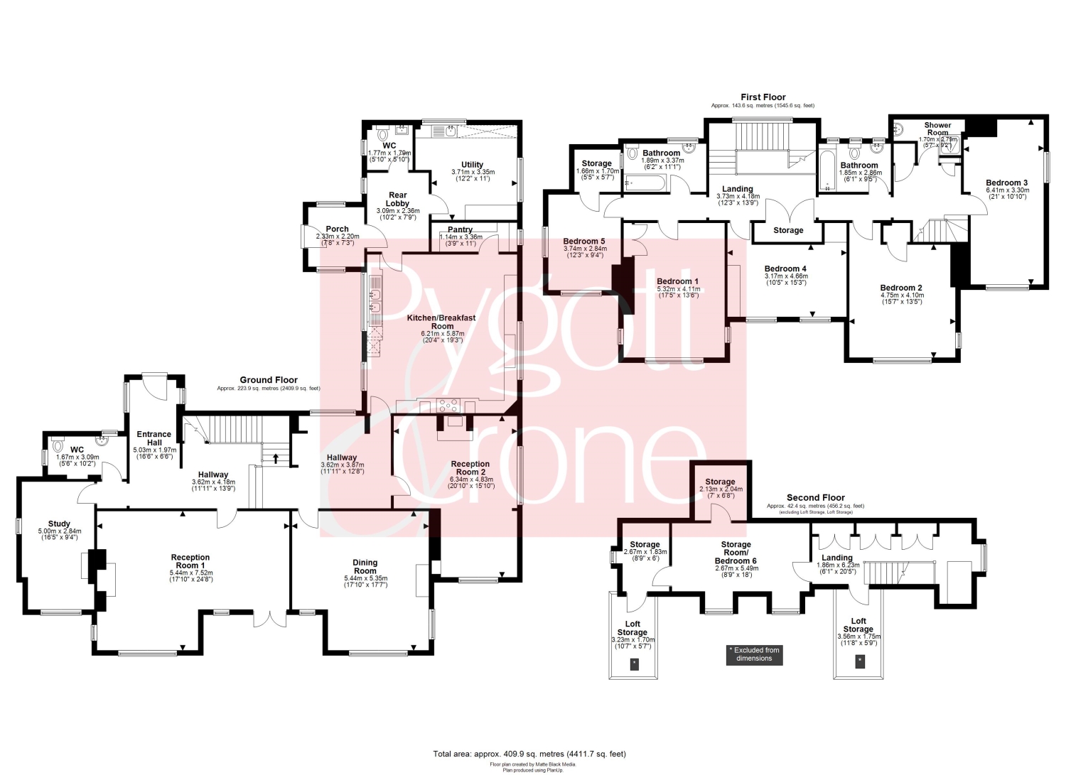 Heath Farm, Carlton Road, Grantham floorplan