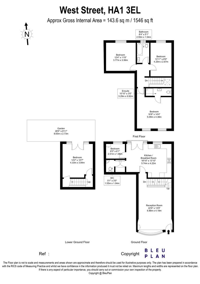55, West Street, Harrow On The Hill floorplan