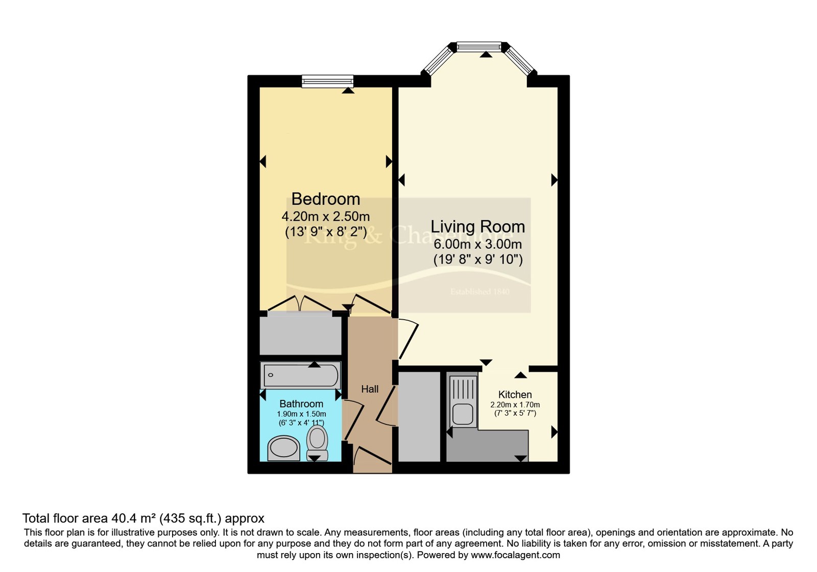 Flat 16, Oakland Court,, Gratwicke Road, West Sussex floorplan