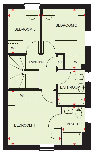 H8845537, Kingsgate, Bridlington floorplan