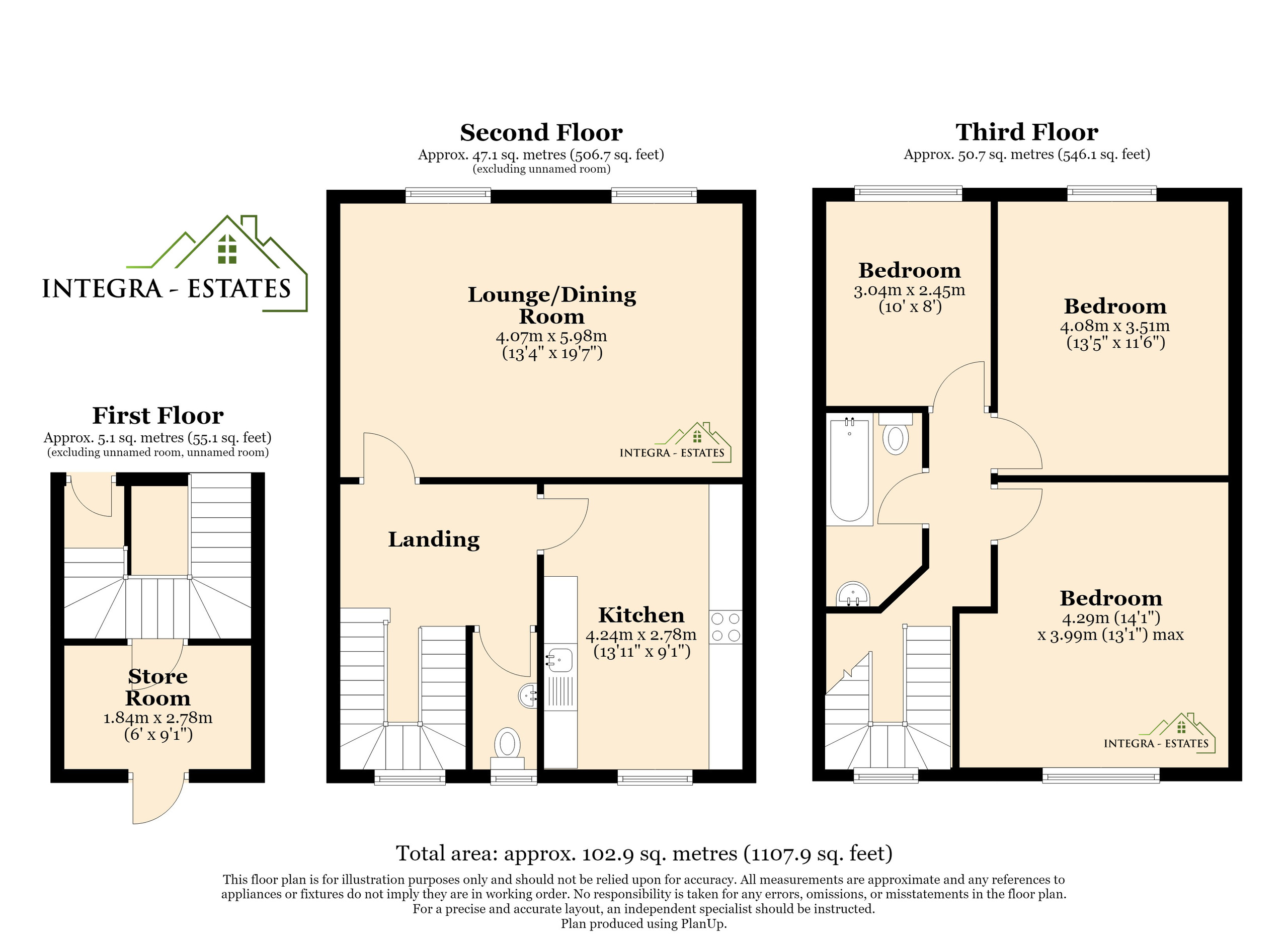 27B Glenton Road, London floorplan