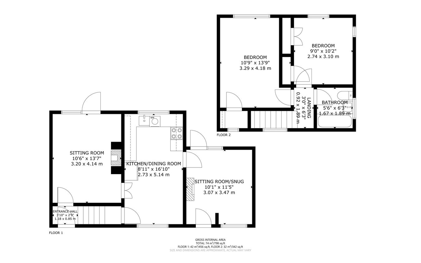 Southfield, Polegate floorplan
