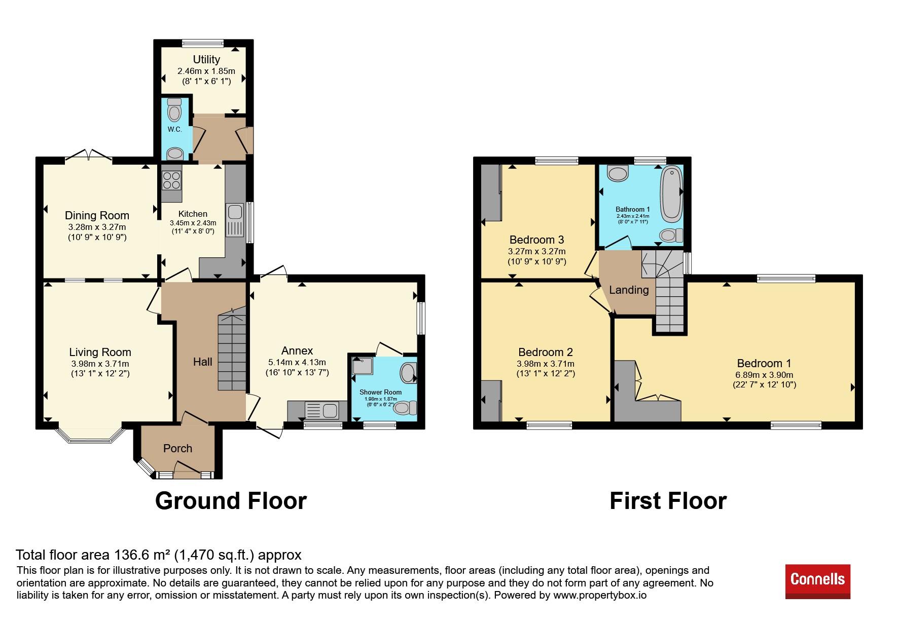 216, Belmont Road, HEREFORD floorplan