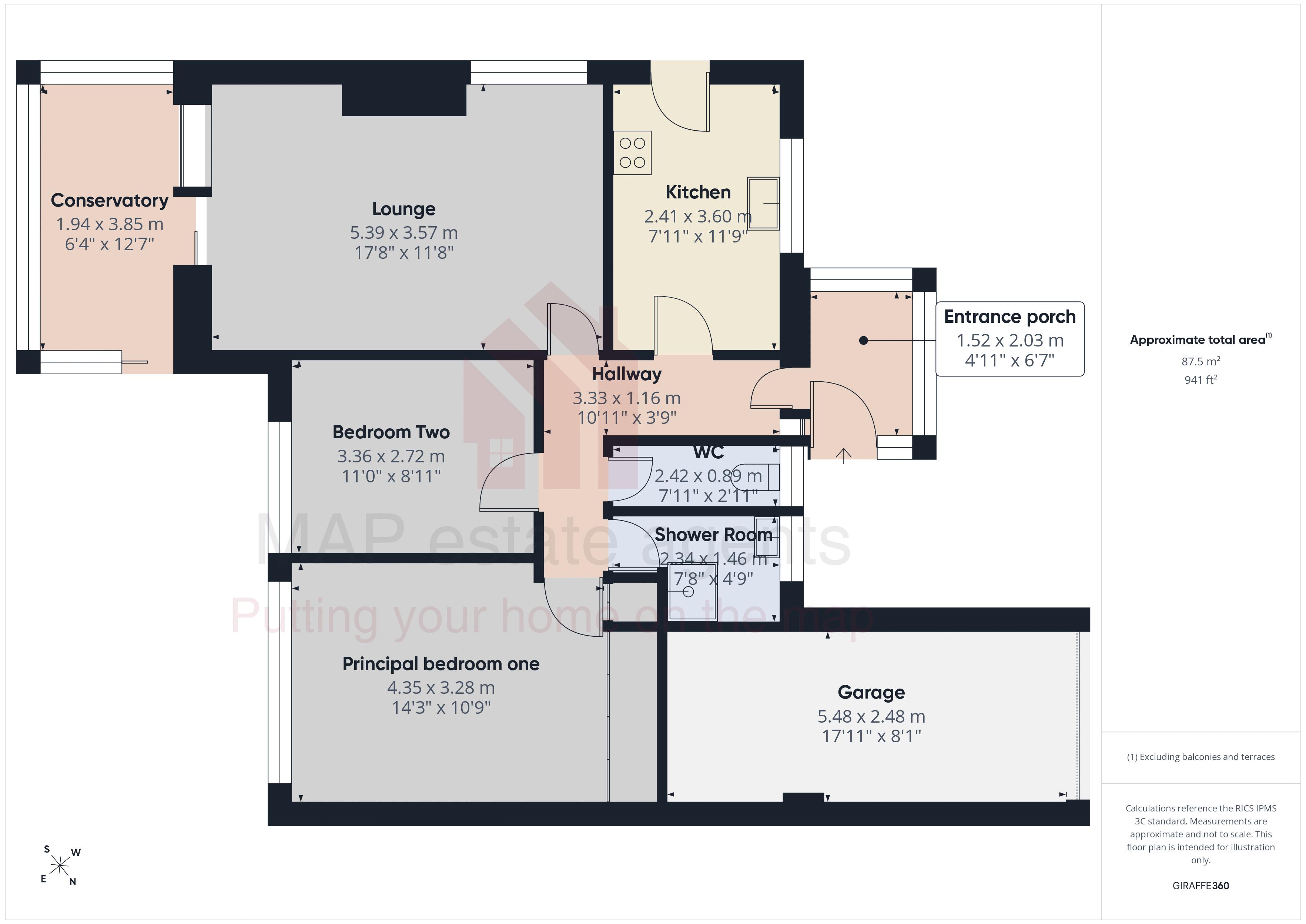 10, Lidden Crescent, Penzance floorplan