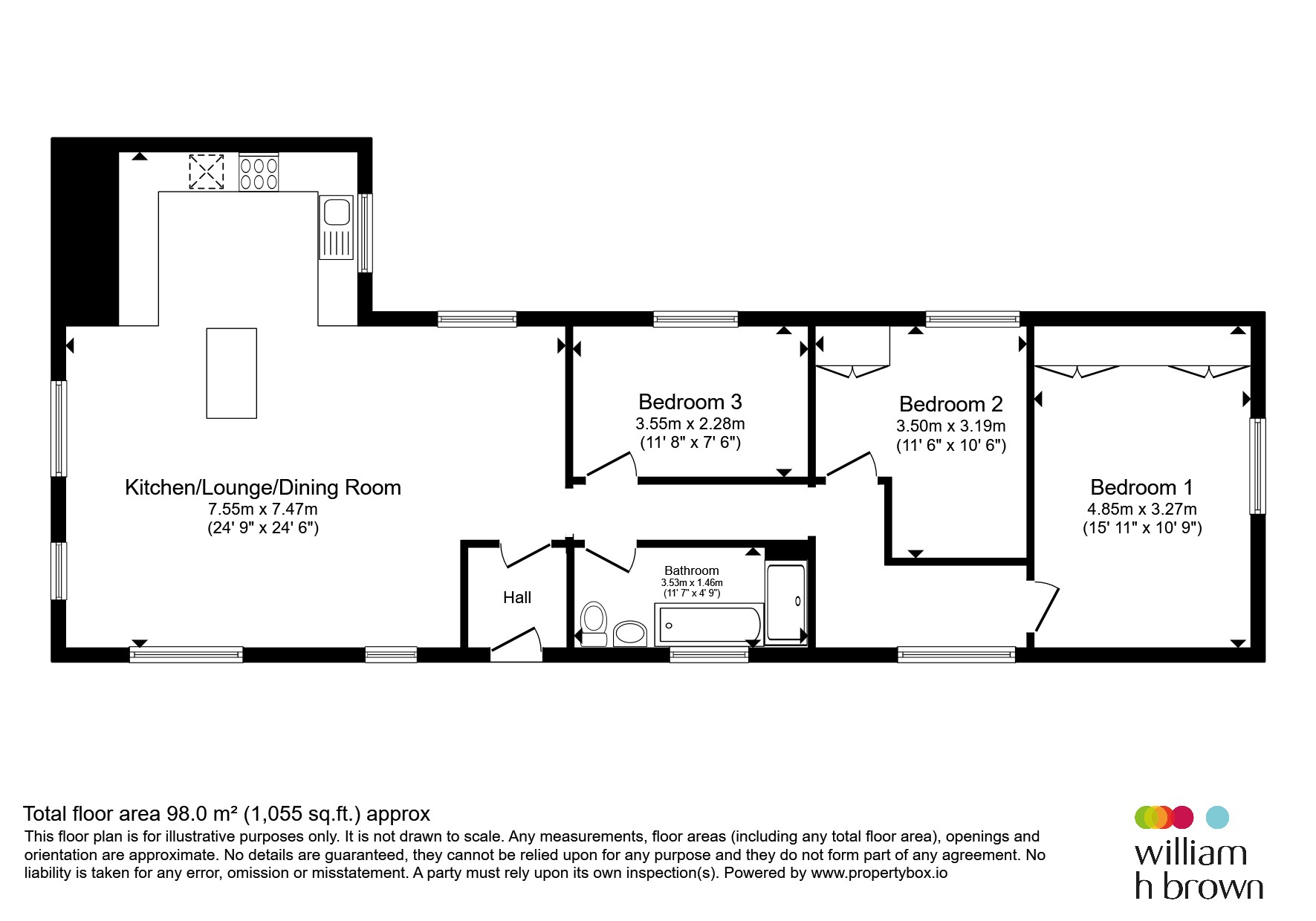 3, Rocamaura Court, Church Street, Melton Constable floorplan