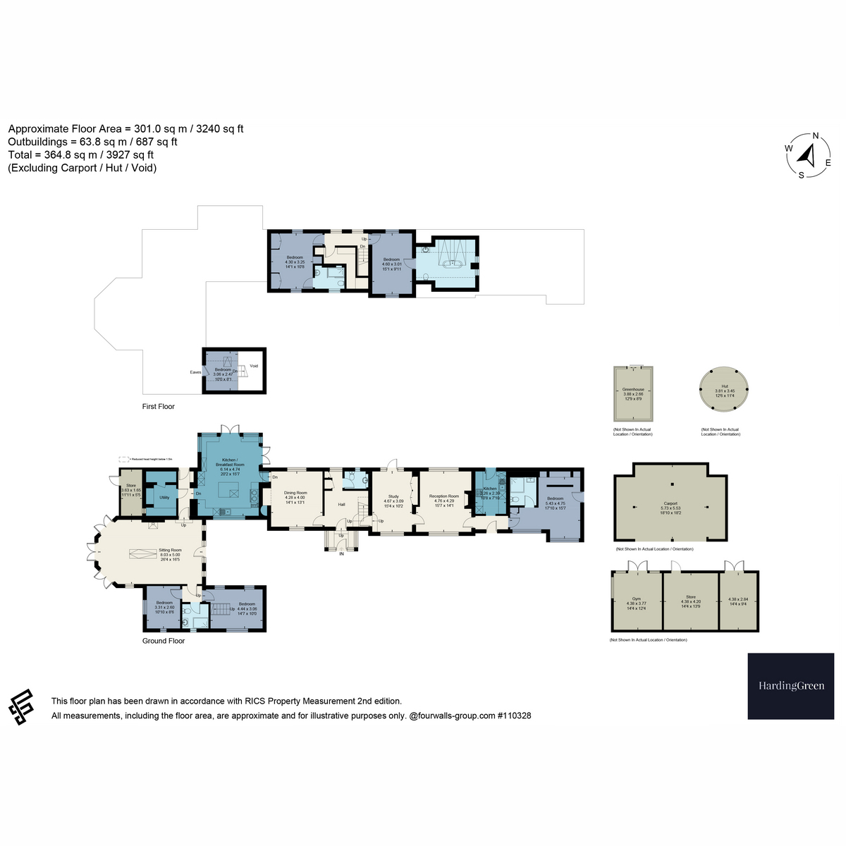 Kings Dial Cottage, Henley Road, Marlow floorplan