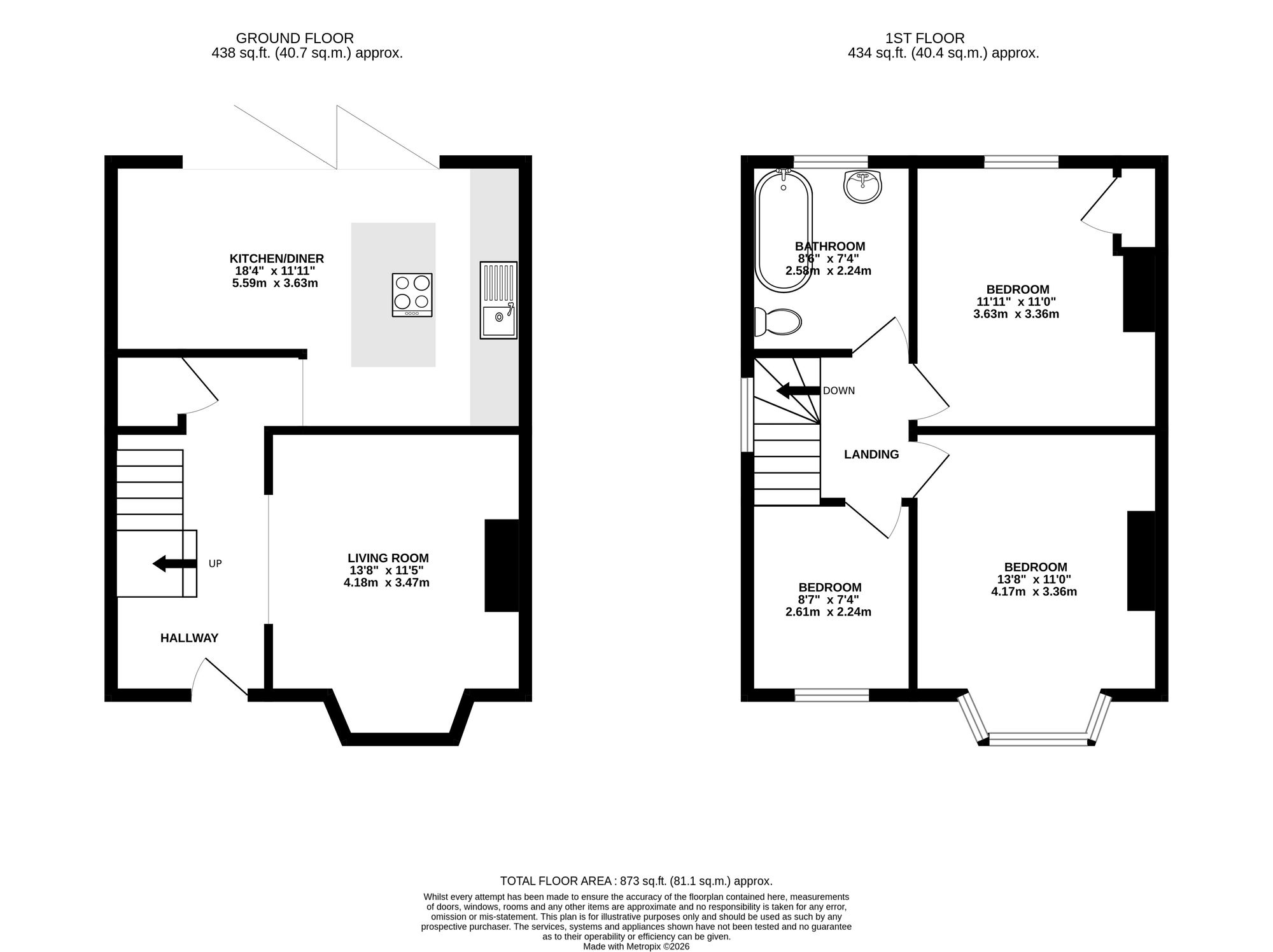 55 Allt-yr-Yn Road, Newport floorplan