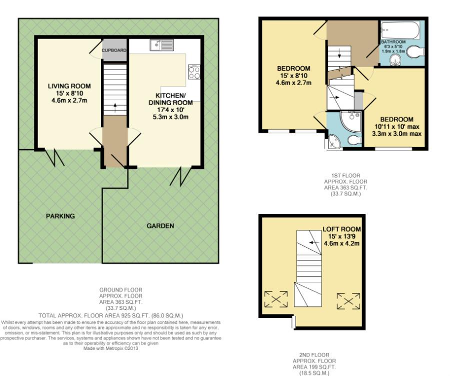 74, Lime Grove, New Malden floorplan